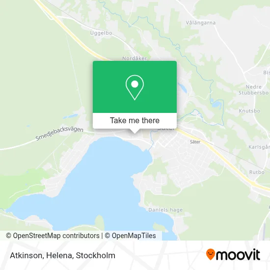 Atkinson, Helena map