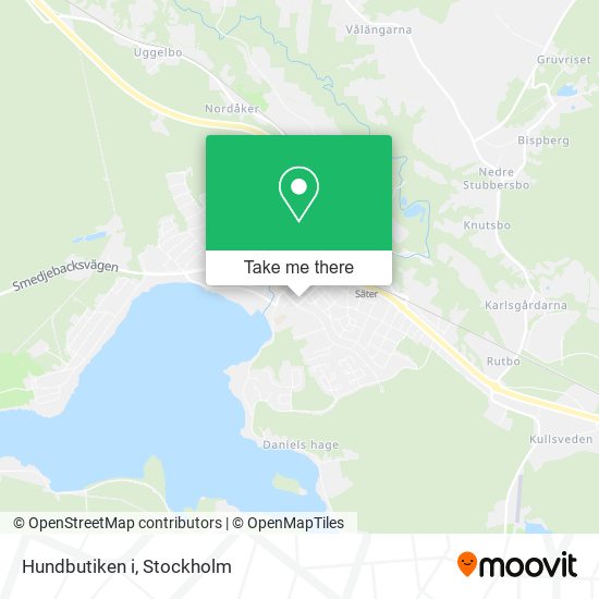 Hundbutiken i map