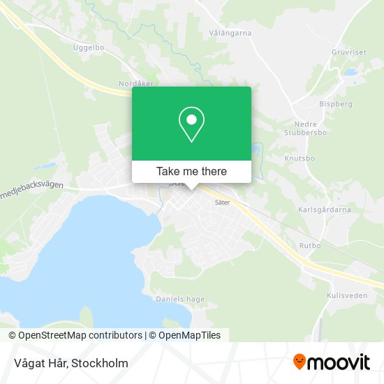 Vågat Hår map