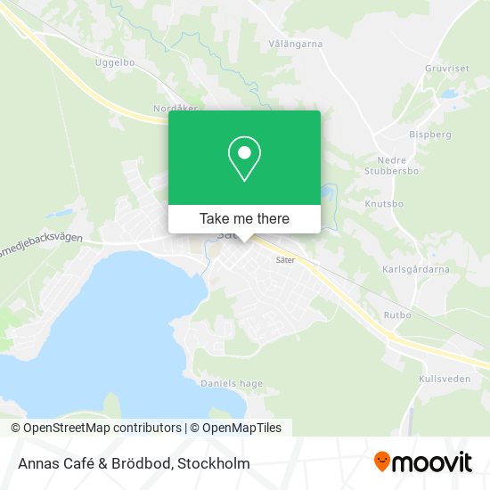 Annas Café & Brödbod map