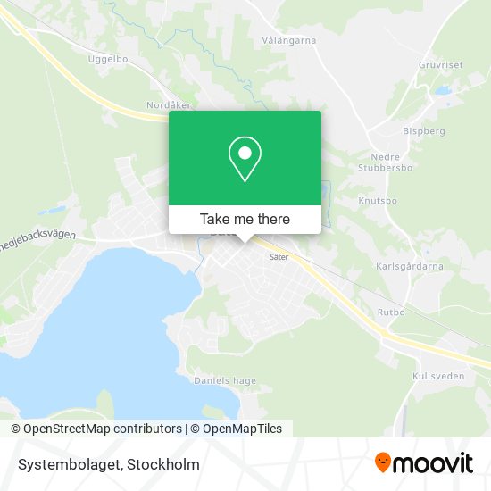 Systembolaget map