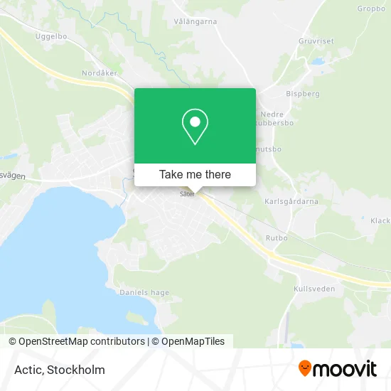 Actic map