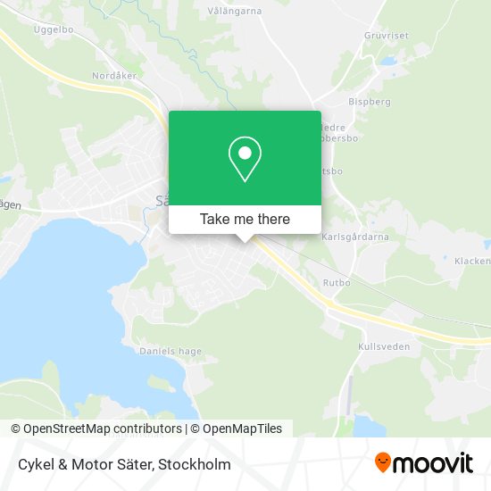 Cykel & Motor Säter map
