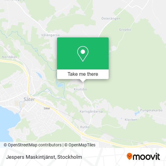 Jespers Maskintjänst map