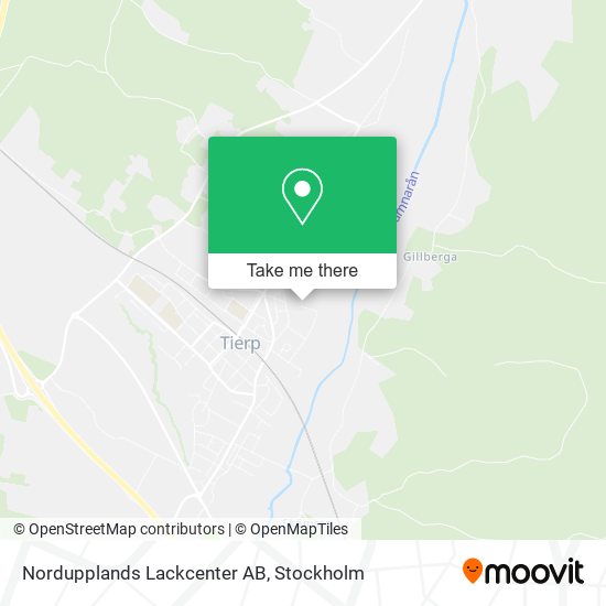 Nordupplands Lackcenter AB map