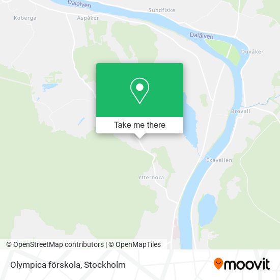 Olympica förskola map