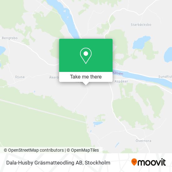 Dala-Husby Gräsmatteodling AB map