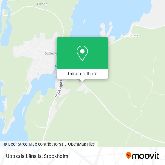 Uppsala Lãns la map