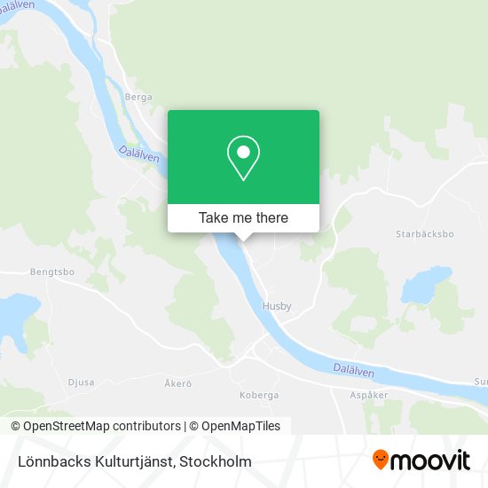 Lönnbacks Kulturtjänst map