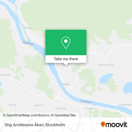 Stig Arvidssons Åkeri map