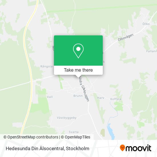 Hedesunda Din Älsocentral map