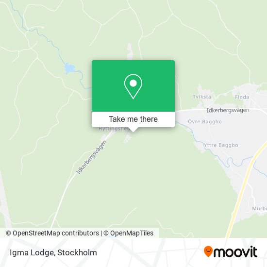 Igma Lodge map