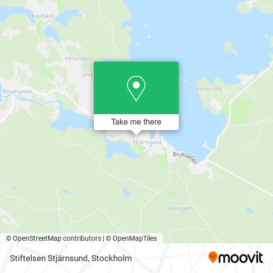 Stiftelsen Stjärnsund map