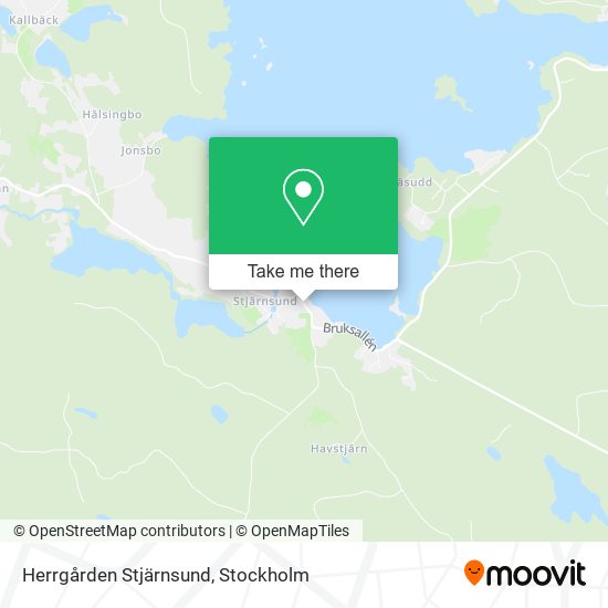 Herrgården Stjärnsund map