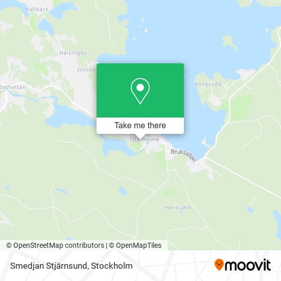 Smedjan Stjärnsund map