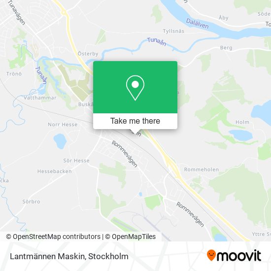Lantmännen Maskin map