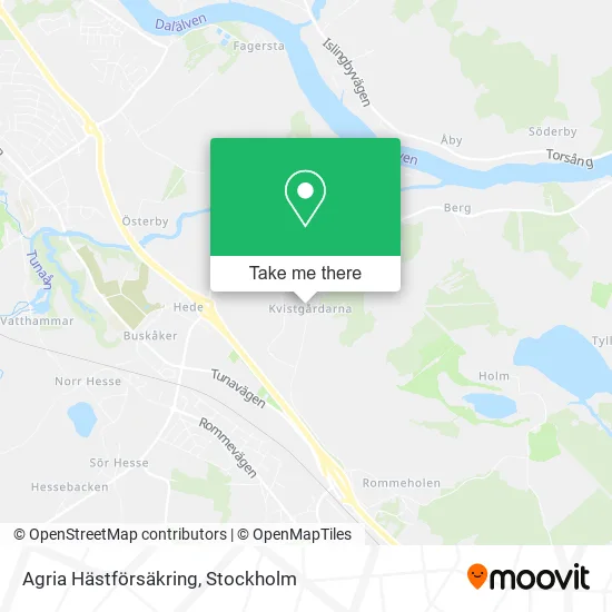 Agria Hästförsäkring map