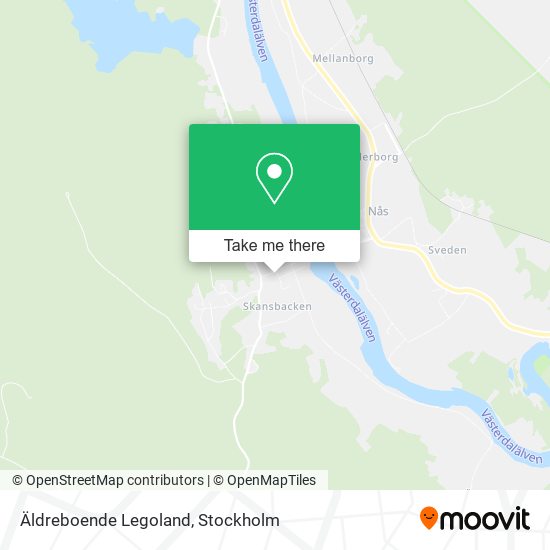 Äldreboende Legoland map