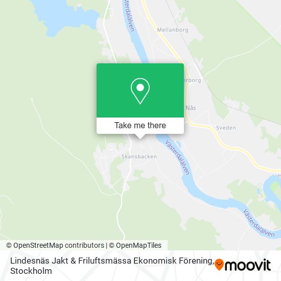 Lindesnäs Jakt & Friluftsmässa Ekonomisk Förening map