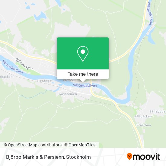 Björbo Markis & Persienn map