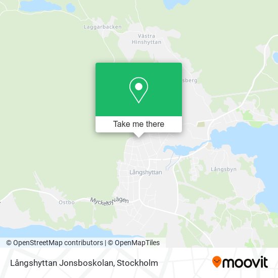 Långshyttan Jonsboskolan map