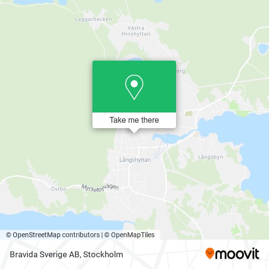 Bravida Sverige AB map