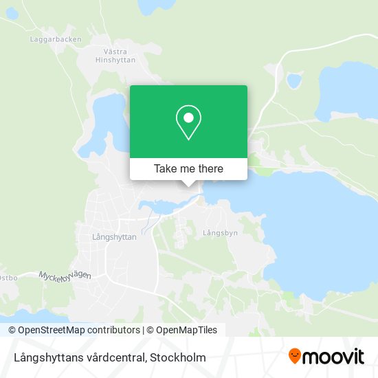 Långshyttans vårdcentral map