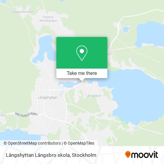Långshyttan Långsbro skola map