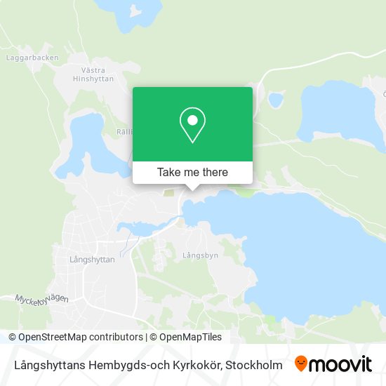 Långshyttans Hembygds-och Kyrkokör map