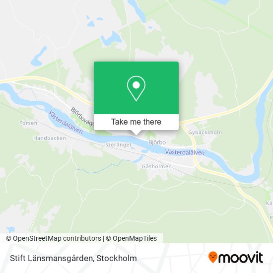 Stift Länsmansgården map