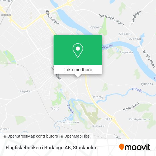 Flugfiskebutiken i Borlänge AB map