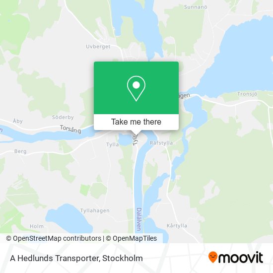 A Hedlunds Transporter map