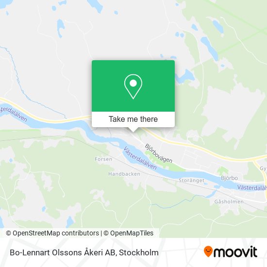 Bo-Lennart Olssons Åkeri AB map