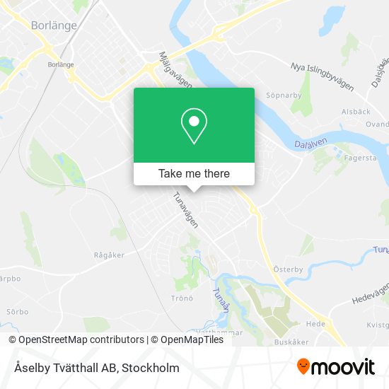 Åselby Tvätthall AB map