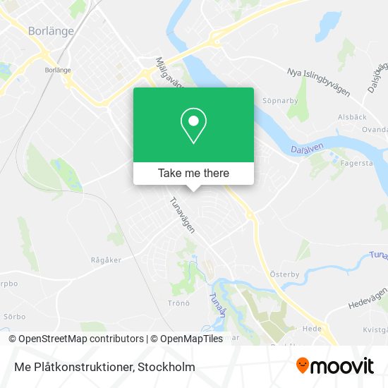 Me Plåtkonstruktioner map