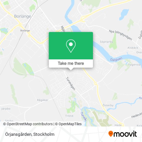 Örjansgården map