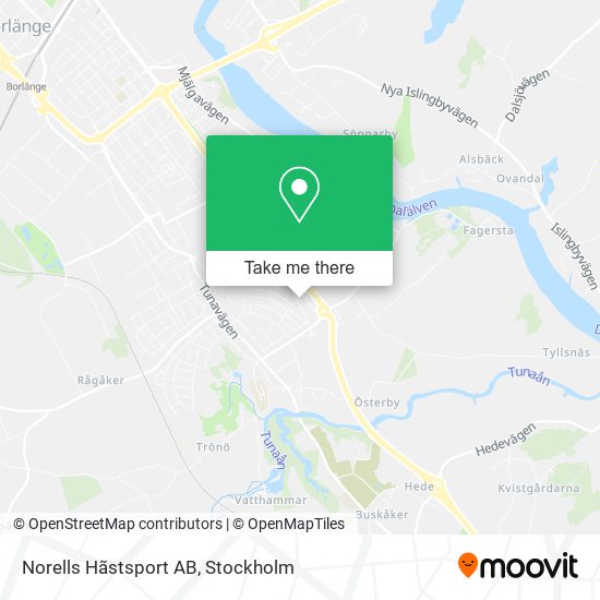 Norells Hãstsport AB map