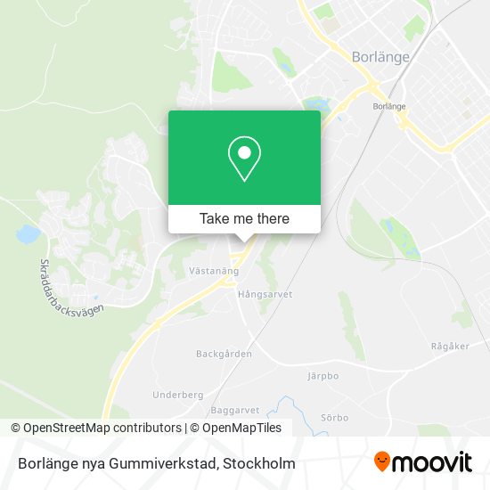 Borlänge nya Gummiverkstad map