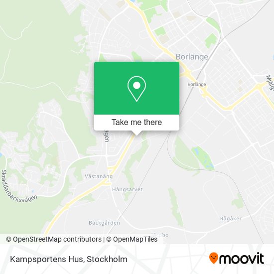 Kampsportens Hus map