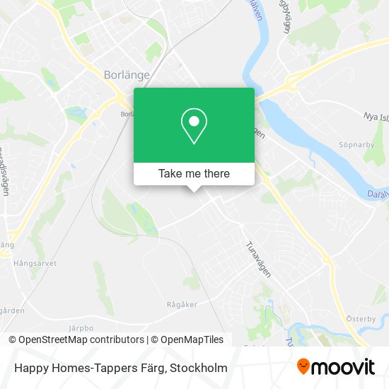 Happy Homes-Tappers Färg map