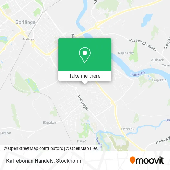 Kaffebönan Handels map