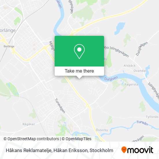 Håkans Reklamatelje, Håkan Eriksson map