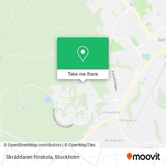 Skräddaren förskola map