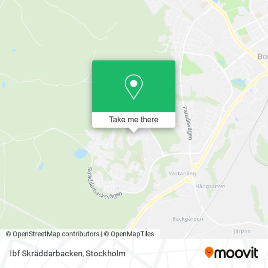 Ibf Skräddarbacken map
