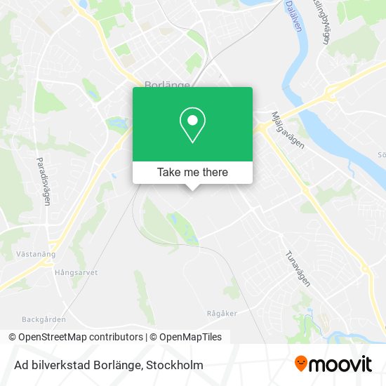 Ad bilverkstad Borlänge map