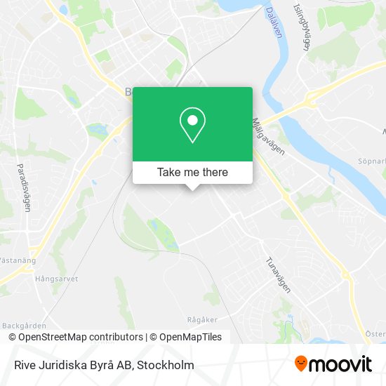 Rive Juridiska Byrå AB map