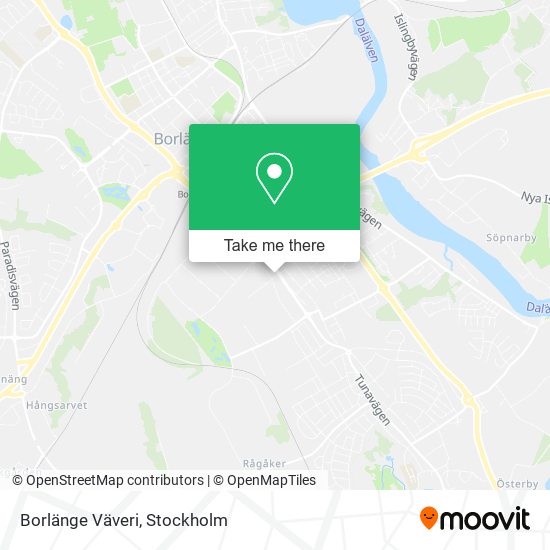 Borlänge Väveri map