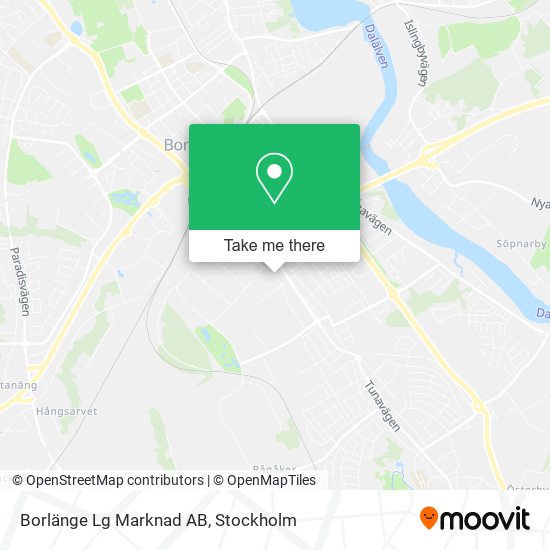 Borlänge Lg Marknad AB map