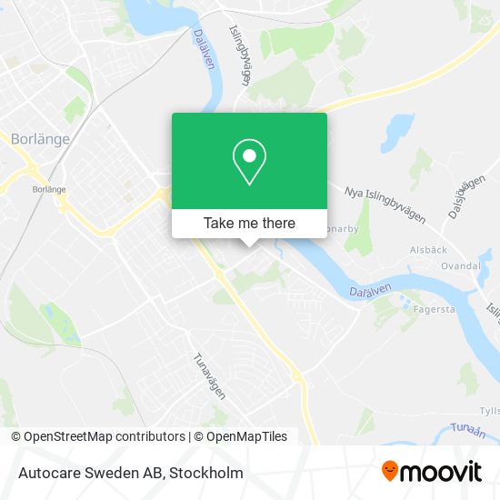 Autocare Sweden AB map