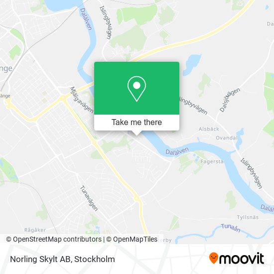 Norling Skylt AB map